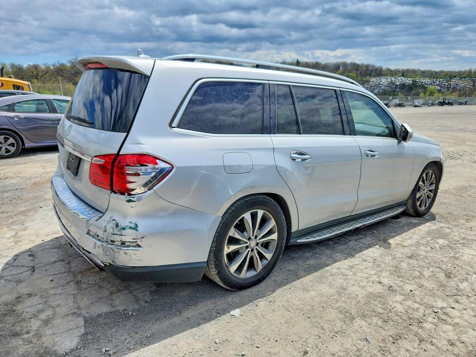 2016 Mercedes-benz Gl-class VIN 4JGDF6EE5GA631138 COPART salvage auction — REAR END, Pa - Cert Of Title, sold $4,500 on 2026-07-02 (photo 3)