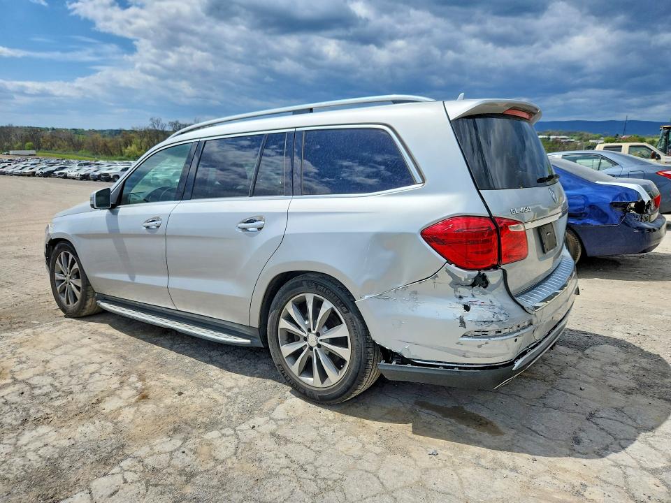 2016 Mercedes-benz Gl-class VIN 4JGDF6EE5GA631138 COPART salvage auction — REAR END, Pa - Cert Of Title, sold $4,500 on 2026-07-02 (photo 2)