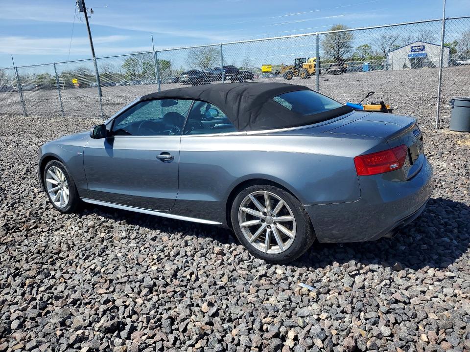 2016 Audi A5 VIN WAUD2AFH4GN001466 COPART salvage auction — REAR END, In - Cert Of Title-Salvage Title, sold $2,800 on 2026-07-14 (photo 2)