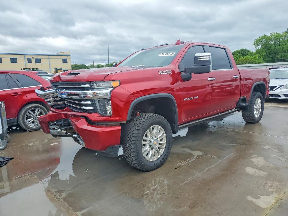 2022 Chevrolet Silverado VIN 1GC1YREY7NF103548 COPART salvage auction — FRONT END, Tx - Certificate Of Title, sold $33,500 on 2026-07-30 (photo 1)