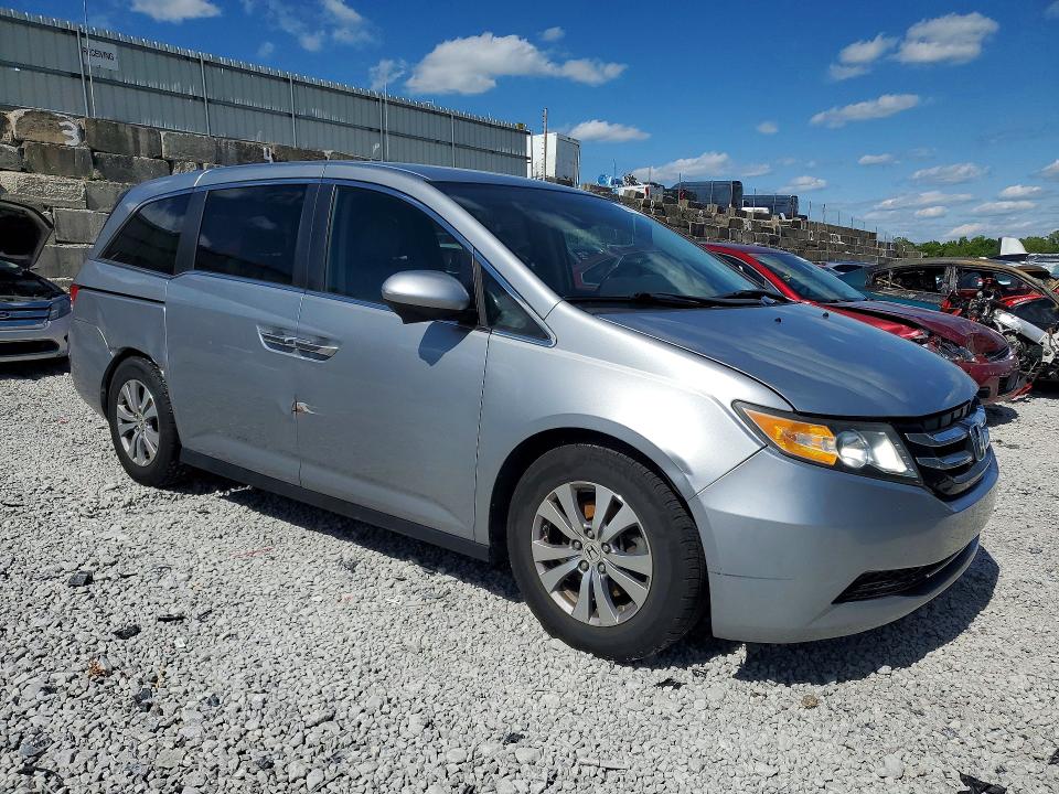 2016 Honda Odyssey VIN 5FNRL5H34GB088086 COPART salvage auction — MECHANICAL, Ky - Cert Of Title-Rebuilt Vehicle, sold $1,900 on 2026-07-02 (photo 4)