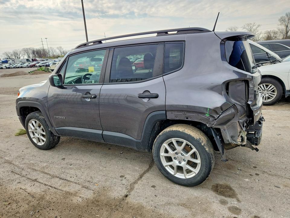 2018 Jeep Renegade VIN ZACCJBAB2JPJ16508 COPART salvage auction — REAR END, In - Cert Of Title-Salvage Title, sold $1,600 on 2026-07-06 (photo 2)