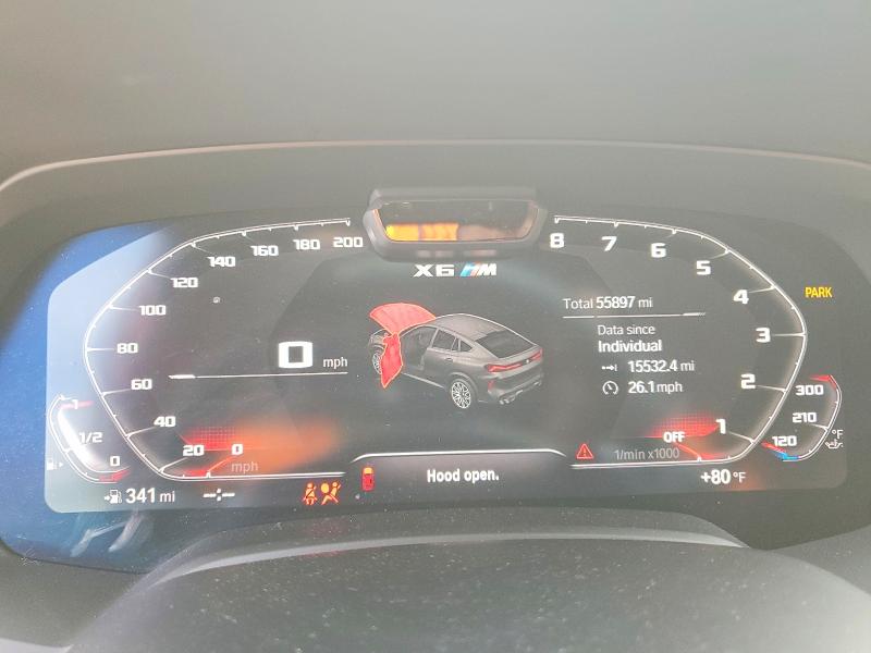 2020 BMW X6 VIN 5YMCY0C09L9B05681 COPART salvage auction — Mechanical, FL - CERTIFICATE OF TITLE (P), sold $29,250 on 2026-05-04 (photo 9)