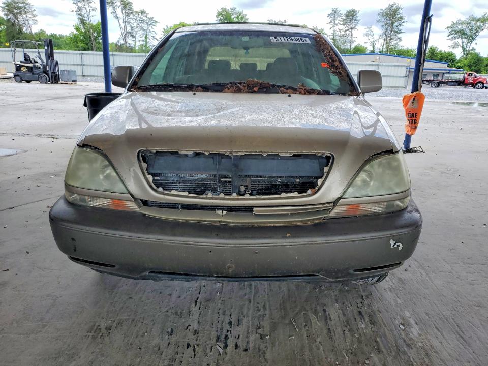 2002 Lexs Rx300 VIN JTJHF10U620251602 COPART salvage auction — FRONT END, CT, sold $450 on 2026-07-16 (photo 5)