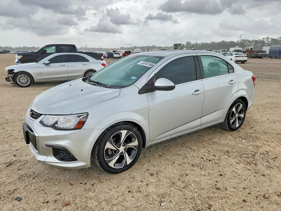 2020 Chevrolet SONIC VIN 1G1JF5SB9L4114146 — COPART salvage auction photo