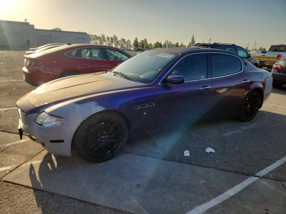 2007 Maserati Quattropor VIN ZAMFE39A970029396 COPART salvage auction — MECHANICAL, Ca - Dis/Dlr/Exp Only Clean Title, sold $550 on 2026-07-02 (photo 1)