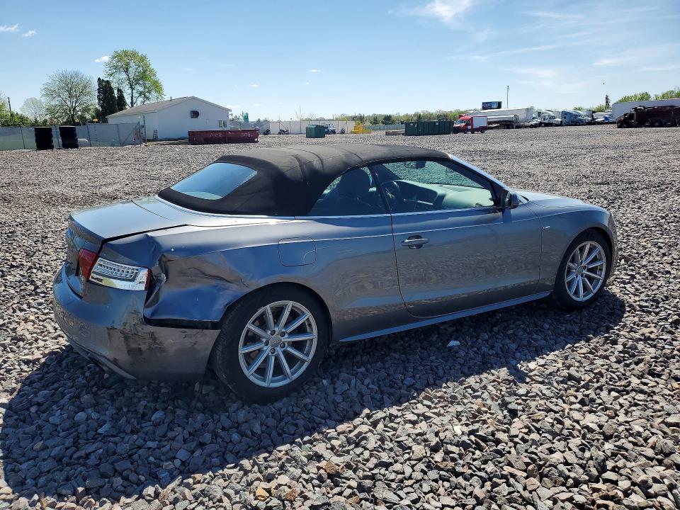 2016 Audi A5 VIN WAUD2AFH4GN001466 COPART salvage auction — REAR END, In - Cert Of Title-Salvage Title, sold $2,800 on 2026-07-14 (photo 3)