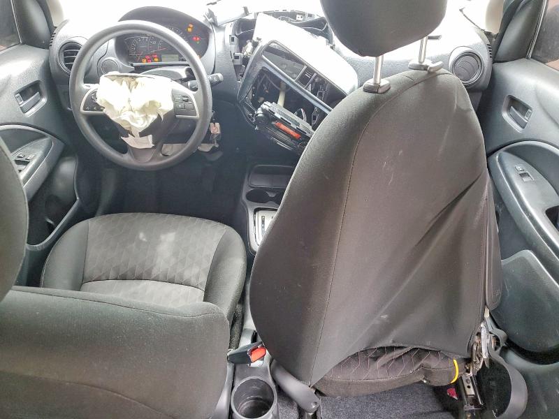 2024 Mitsubishi Mirage VIN ML32AUHJ4RH017038 COPART salvage auction — FRONT END, Fl - Certificate Of Destruction, sold $1,800 on 2026-07-30 (photo 8)