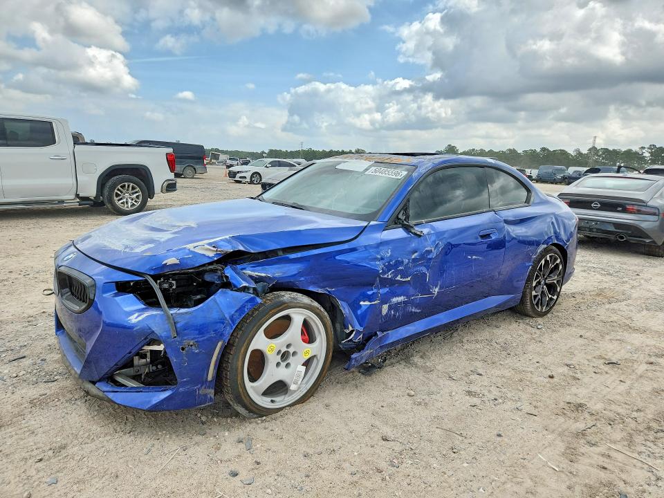 2025 BMW 2 series VIN 3MW23CM0XS8F50176 COPART salvage auction — FRONT END, Fl - Cert Of Title Slvg Rebuildable, sold $14,500 on 2026-07-28 (photo 1)