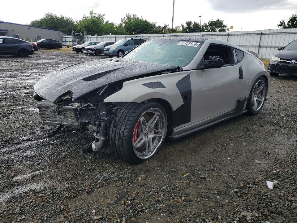 2016 Nissan 370z VIN JN1AZ4EH8GM932047 COPART salvage auction — FRONT END, Ca - Salvage Certificate, sold $13,600 on 2026-07-07 (photo 1)