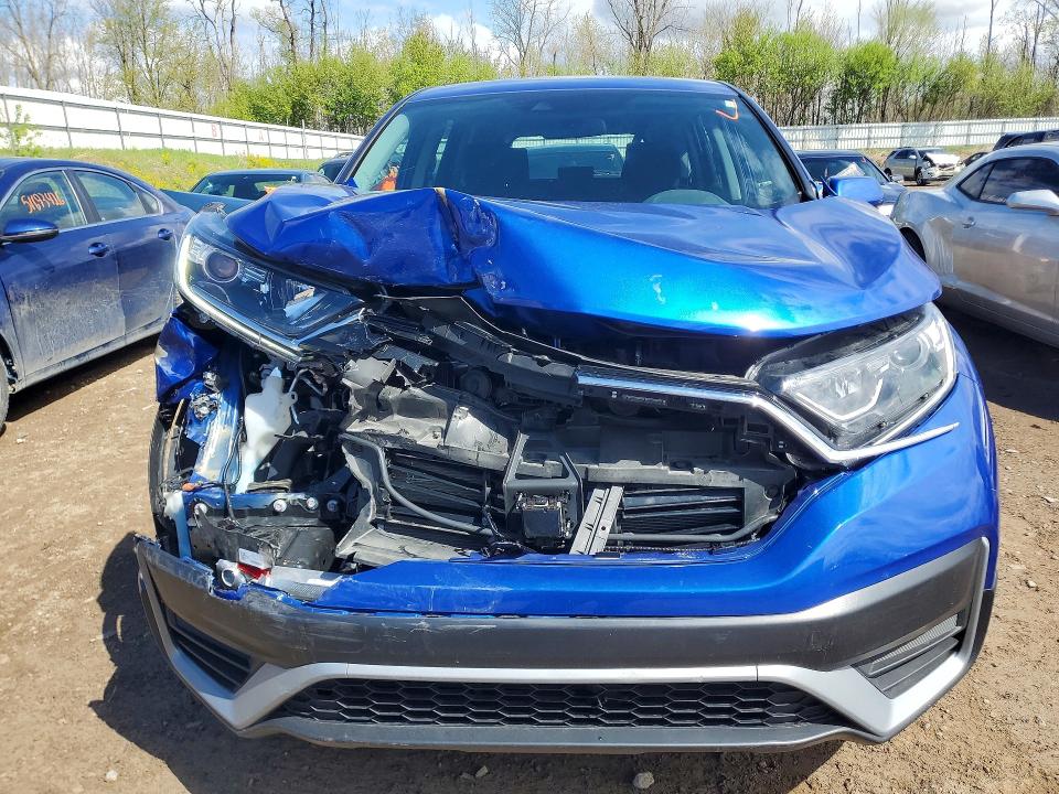 2021 Honda Crv VIN 7FARW2H72ME027229 COPART salvage auction — FRONT END, Mi - Cert Of Title-Salvage Vehicle, sold $7,700 on 2026-07-08 (photo 5)