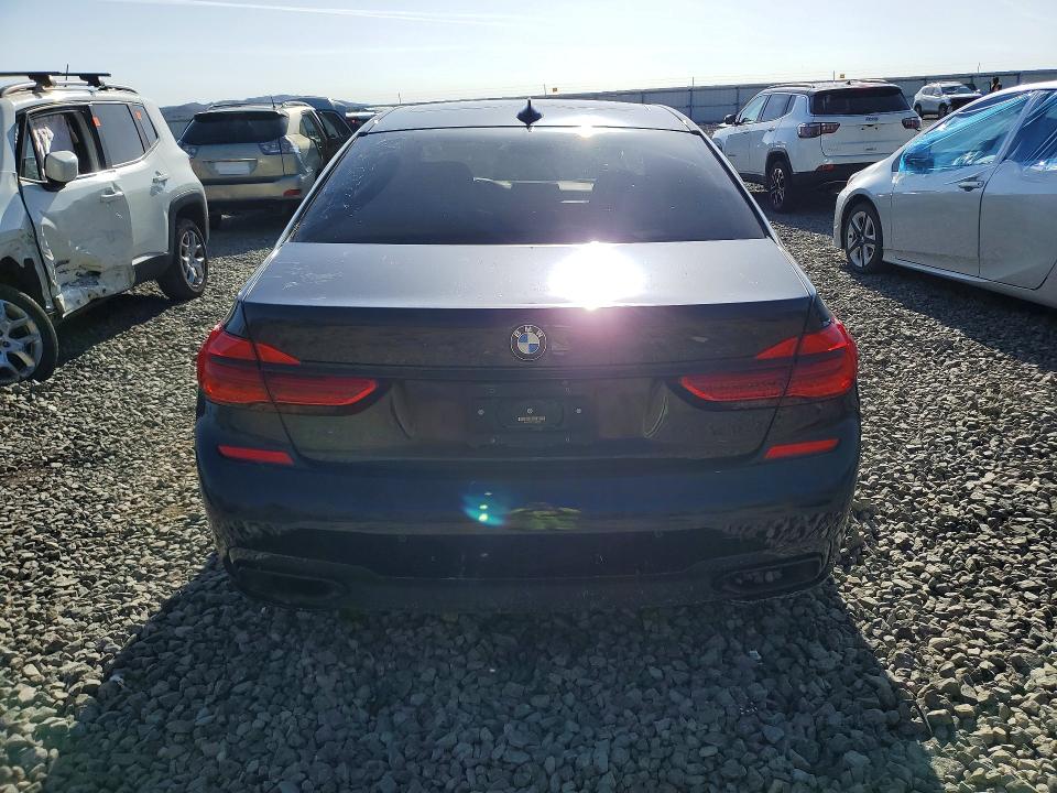 2017 BMW 7 series VIN WBA7F0C33HGM22122 COPART salvage auction — MINOR DENT/SCRATCHES, Ca - Certificate Of Title, sold $6,400 on 2026-07-02 (photo 6)