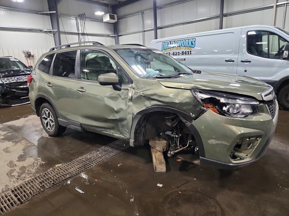 2020 Subaru Forester VIN JF2SKAJC3LH457989 COPART salvage auction — SIDE, Mn - Cert Of Title-Salvage, sold $2,800 on 2026-07-21 (photo 4)
