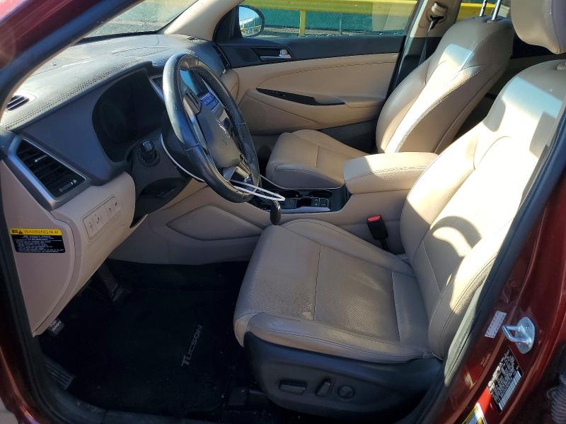 2016 Hyundai Tucson VIN KM8J3CA22GU043718 COPART salvage auction — REAR END, Co - Dis/Dlr/Exp Only Clean Title, sold $2,200 on 2026-07-21 (photo 7)