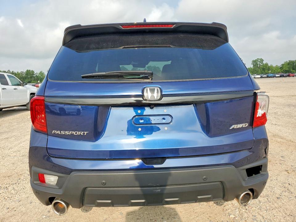 2024 Honda Passport VIN 5FNYF8H56RB012703 COPART salvage auction — FRONT END, Il - Salvage Certificate, sold $9,900 on 2026-07-28 (photo 6)
