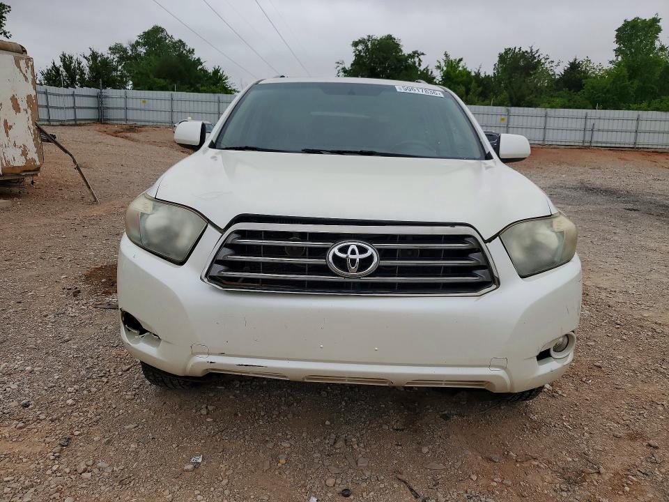 2008 Toyota Highlander VIN JTEDS43A082066177 COPART salvage auction — MINOR DENT/SCRATCHES, Ok - Dealer Only Clean Title (P), sold $2,500 on 2026-07-07 (photo 5)