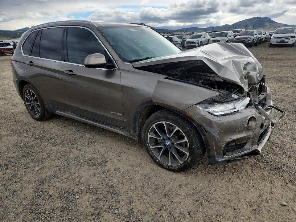 2018 BMW X5 VIN 5UXKR0C52J0X87202 COPART salvage auction — FRONT END, Mt - Salvage Certificate Of A Vehic, sold $3,700 on 2026-07-14 (photo 4)