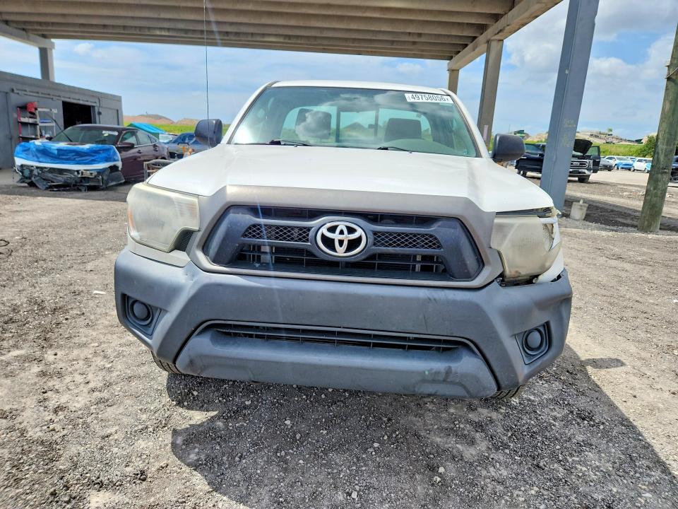 2012 Toyota Tacoma VIN 5TFNX4CN5CX016738 COPART salvage auction — FRONT END, Fl - Certificate Of Title (P), sold $2,850 on 2026-07-09 (photo 5)