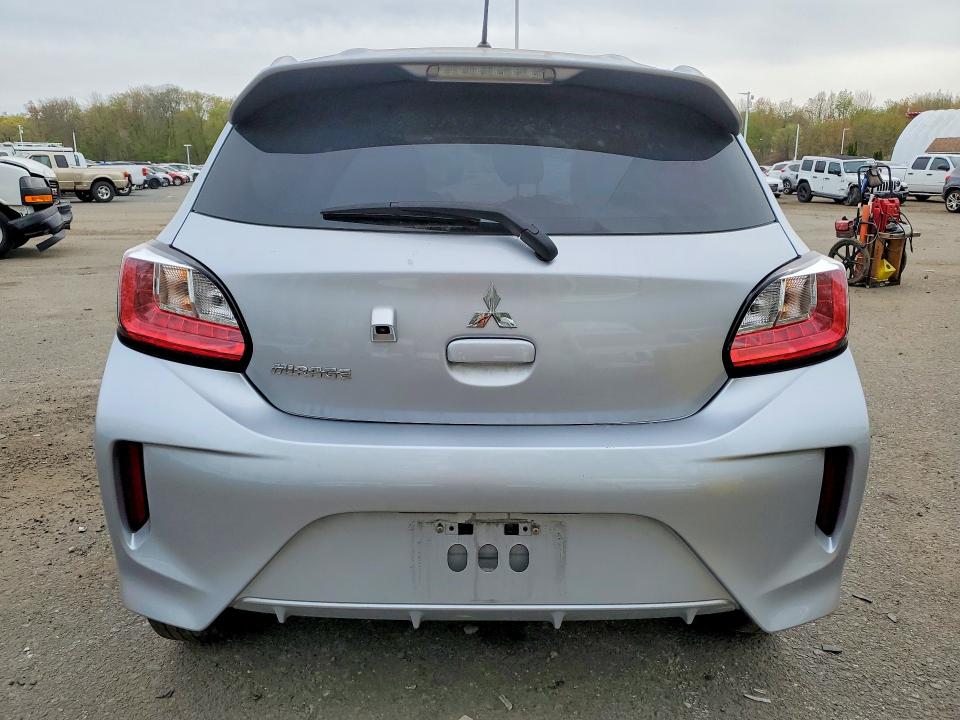 2024 Mitsubishi Mirage VIN ML32AUHJ4RH017038 COPART salvage auction — FRONT END, Fl - Certificate Of Destruction, sold $1,800 on 2026-07-30 (photo 6)