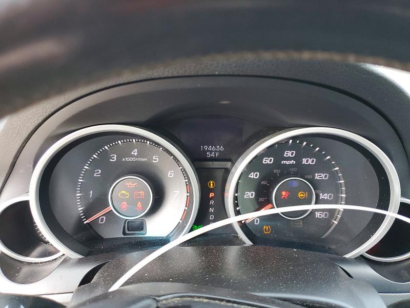 2010 Acura Tl VIN 19UUA9F2XAA001522 COPART salvage auction — ALL OVER, Ct - Cert Of Title-Salvage, sold $475 on 2026-07-09 (photo 9)