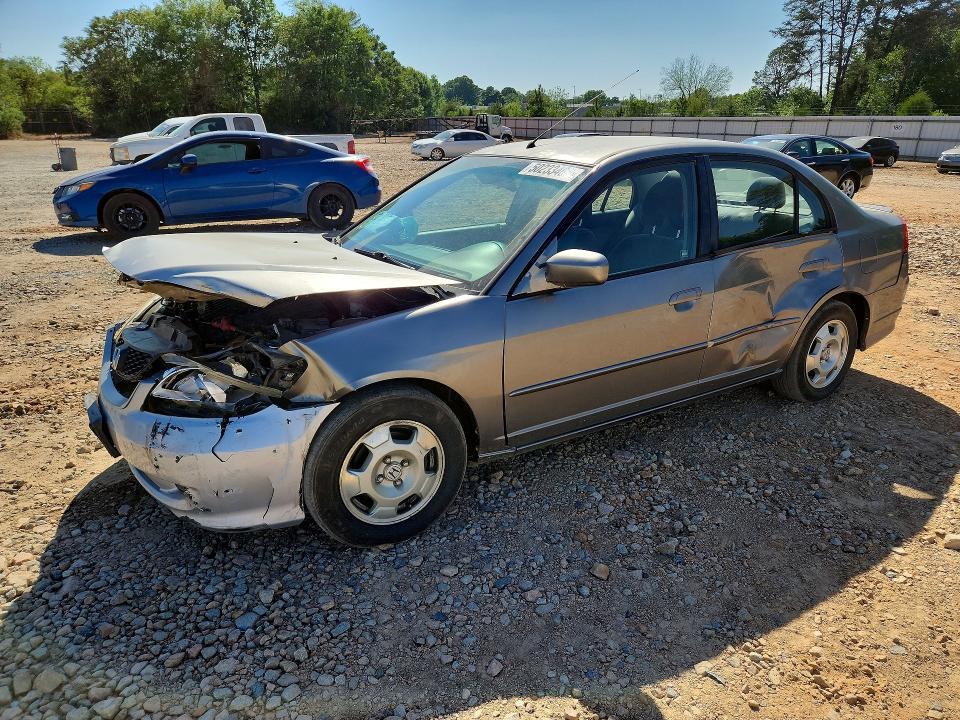 2004 Honda Civic VIN JHMES96624S008268 COPART salvage auction — FRONT END, Nc - Salvage Certificate Of Title, sold $225 on 2026-07-06 (photo 1)