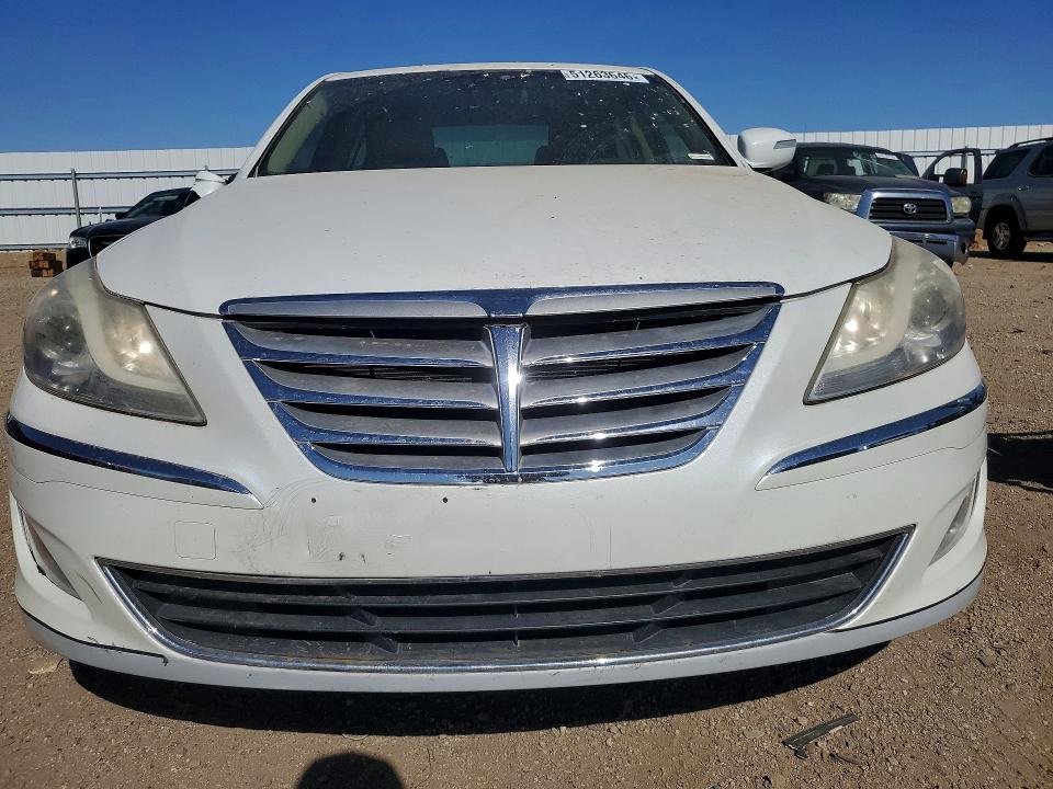 2012 Hyundai Genesis VIN KMHGC4DD3CU151501 COPART salvage auction — REAR END, Ca - Dis/Dlr/Exp Only Clean Title, sold $500 on 2026-07-20 (photo 5)