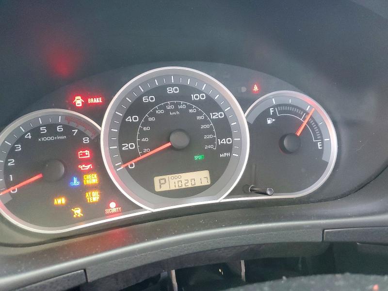 2011 Subaru Impreza VIN JF1GE6B66BH500050 COPART salvage auction — FRONT END, Nv - Salvage Title, sold $475 on 2026-07-22 (photo 9)