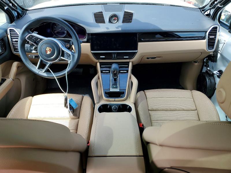 2023 Porsche Cayenne VIN WP1AA2AY4PDA10498 COPART salvage auction — FRONT END, KY - CERTIFICATE OF TITLE, sold $41,250 on 2026-09-18 (photo 8)