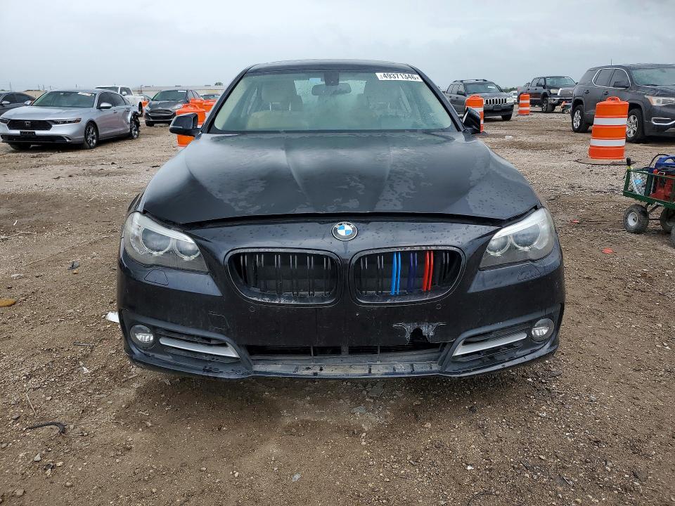 2016 BMW 5 series VIN WBA5A5C59GG353116 COPART salvage auction — FRONT END, Tx - Certificate Of Title, sold $3,500 on 2026-09-10 (photo 5)