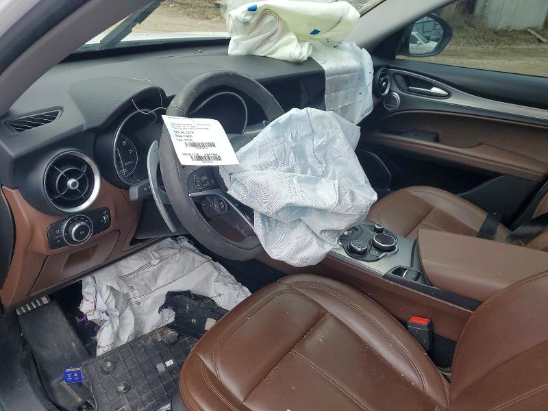 2018 Alfa romeo Stelvio VIN ZASFAKPN8J7C00483 COPART salvage auction — FRONT END, ST, sold $650 on 2026-07-21 (photo 8)