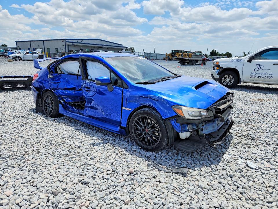 2017 Subaru Wrx VIN JF1VA2M64H9837800 COPART salvage auction — SIDE, FL - CERT OF TITLE SLVG REBUILDABLE, sold $80 on 2026-07-24 (photo 4)