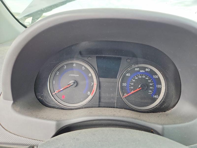 2017 Hyundai Accent VIN KMHCT5AE9HU301152 COPART salvage auction — FRONT END, Ok - Cert Of Title-Salvage, sold $275 on 2026-07-15 (photo 9)