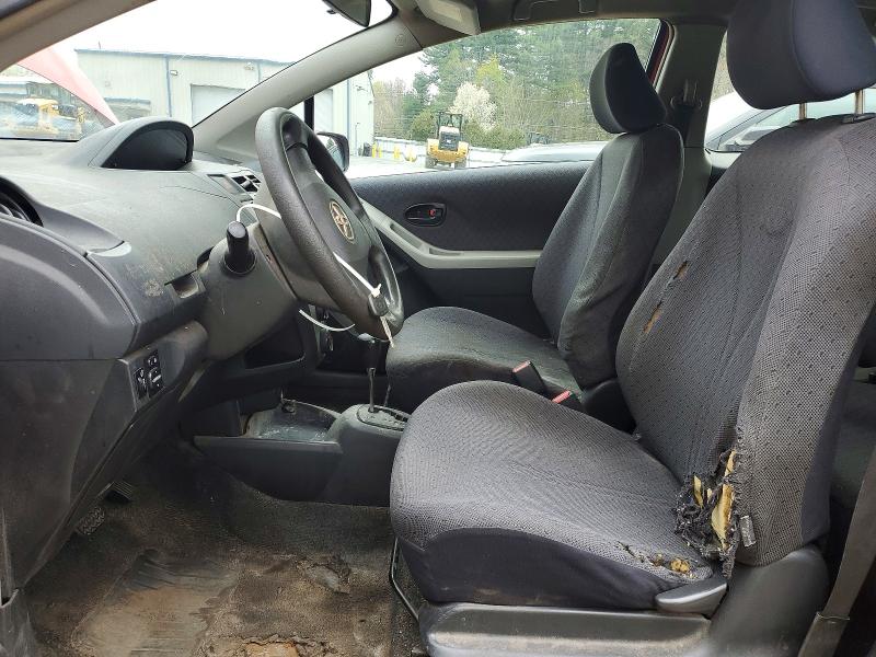 2009 Toyota Yaris VIN JTDJT903795238504 COPART salvage auction — MECHANICAL, Ct - Certificate Of Title, sold $825 on 2026-07-02 (photo 7)