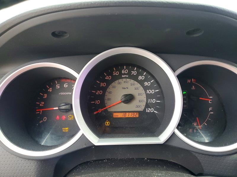 2007 Toyota Tacoma VIN 5TEUU42N77Z357112 COPART salvage auction — REAR END, Id - Salvage Certificate Of Title, sold $4,050 on 2026-07-15 (photo 9)