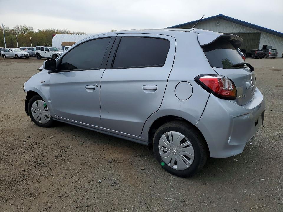 2024 Mitsubishi Mirage VIN ML32AUHJ4RH017038 COPART salvage auction — FRONT END, Fl - Certificate Of Destruction, sold $1,800 on 2026-07-30 (photo 2)
