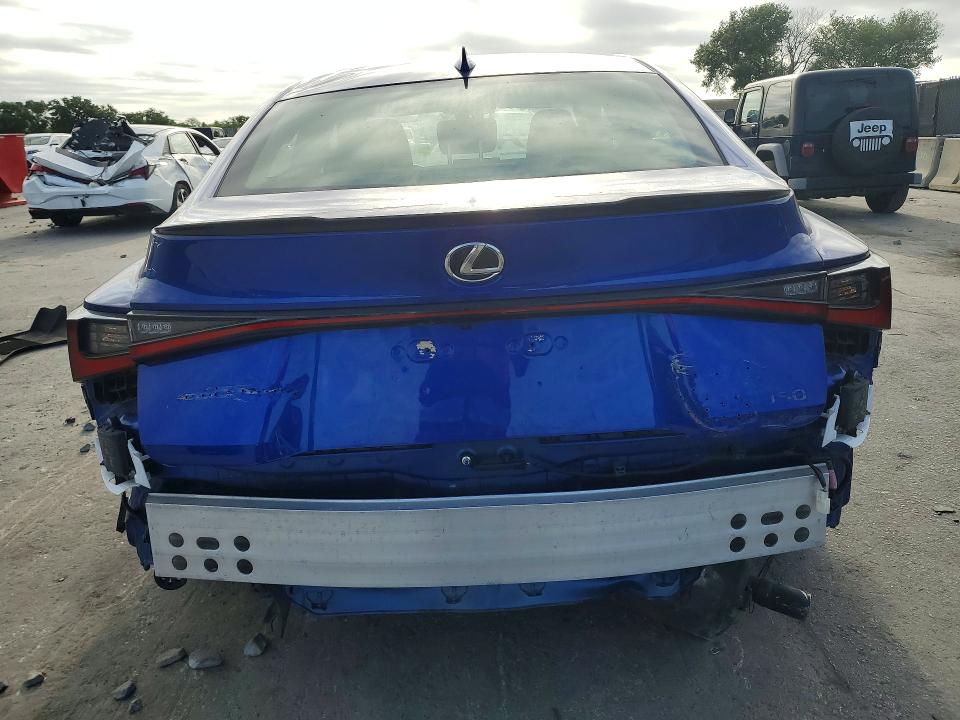 2023 Lexus Is VIN JTHGZ1E26P5031088 COPART salvage auction — REAR END, Il - Salvage Certificate, sold $13,400 on 2026-07-30 (photo 6)