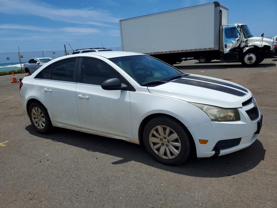 2011 Chev Cruze VIN 1G1PC5SH5B7296836 COPART salvage auction — SIDE, HI - CERTIFICATE OF SALVAGE, sold $1 on 2026-07-20 (photo 4)