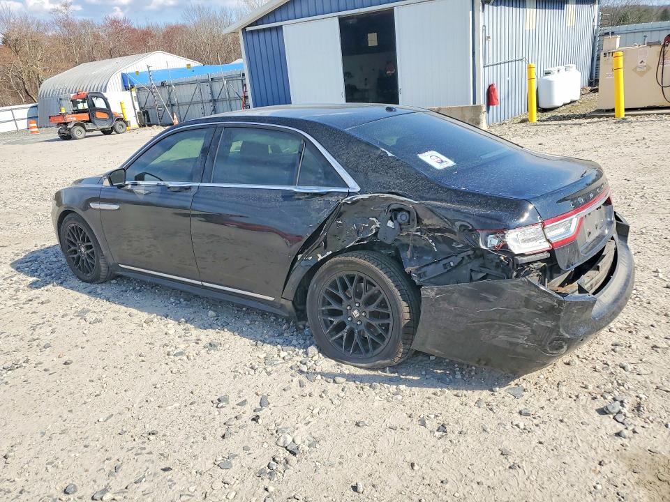 2017 Lincoln townhouse Continentl VIN 1LN6L9HK0H5612219 COPART salvage auction — REAR END, MA - CERT OF TITLE-FLOOD SALVAGE, sold $525 on 2026-07-08 (photo 2)