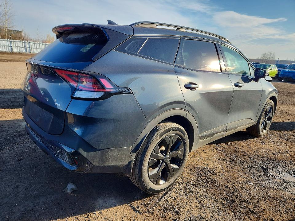 2025 Kia Sportage VIN KNDPXCDF4S7414421 COPART salvage auction — FRONT END, On - Permit Salvage, sold $11,300 on 2026-07-09 (photo 3)