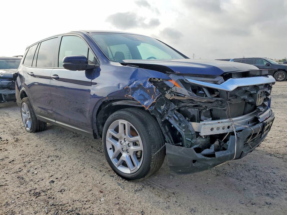 2024 Honda Passport VIN 5FNYF8H56RB012703 COPART salvage auction — FRONT END, Il - Salvage Certificate, sold $9,900 on 2026-07-28 (photo 4)