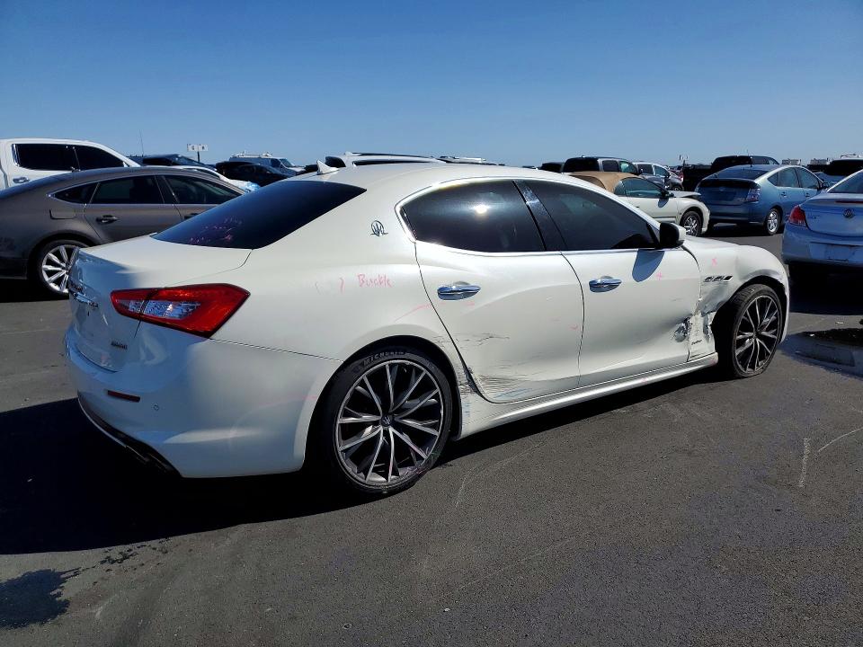 2019 Maserati All other VIN ZAM57XSL8K1325067 COPART salvage auction — FRONT END, Ca - Salvage Certificate, sold $7,800 on 2026-07-08 (photo 3)