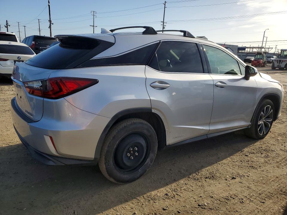 2016 Lexus Rx450 VIN 2T2BGMCA1GC004148 COPART salvage auction — FRONT END, Ca - Salvage Certificate, sold $12,700 on 2026-07-29 (photo 3)