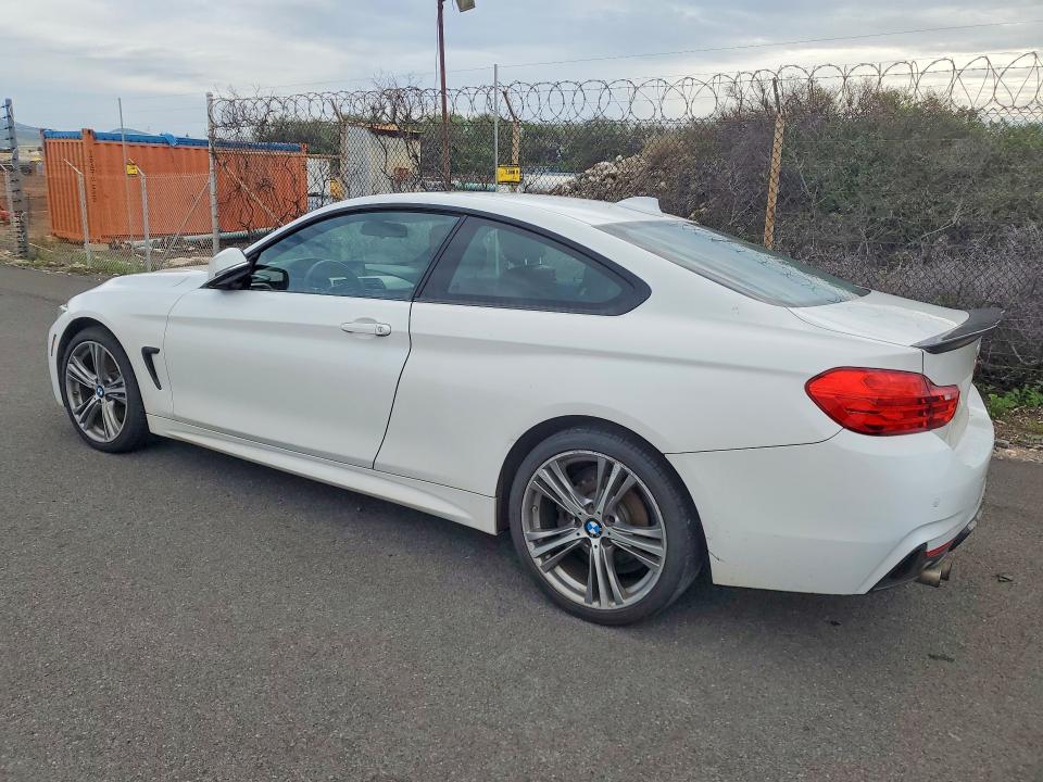 2015 BMW 428 xi VIN WBA3N5C52FK198352 COPART salvage auction — WATER/FLOOD, Hi - Certificate Of Salvage, sold $2,100 on 2026-07-20 (photo 2)