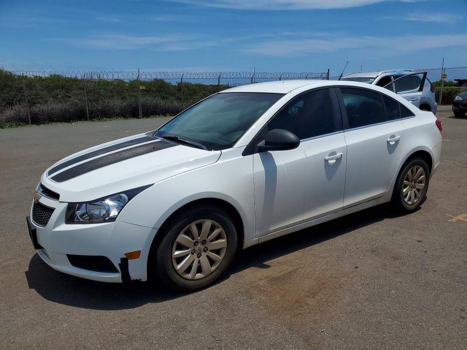 2011 Chev Cruze VIN 1G1PC5SH5B7296836 COPART salvage auction — SIDE, HI - CERTIFICATE OF SALVAGE, sold $1 on 2026-07-20 (photo 1)