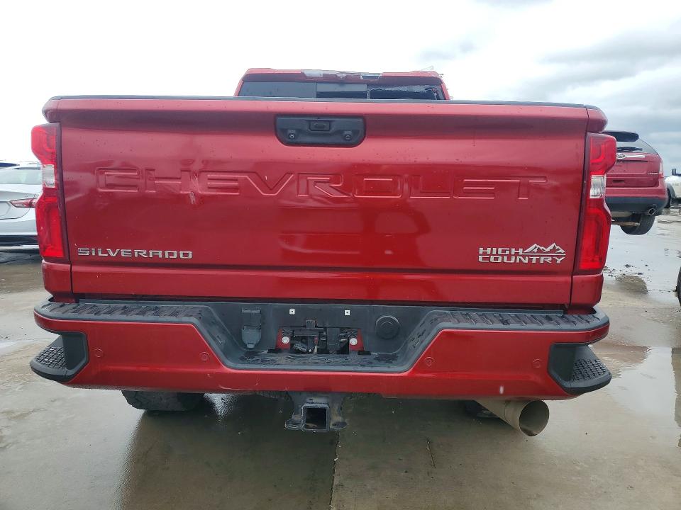 2022 Chevrolet Silverado VIN 1GC1YREY7NF103548 COPART salvage auction — FRONT END, Tx - Certificate Of Title, sold $33,500 on 2026-07-30 (photo 6)
