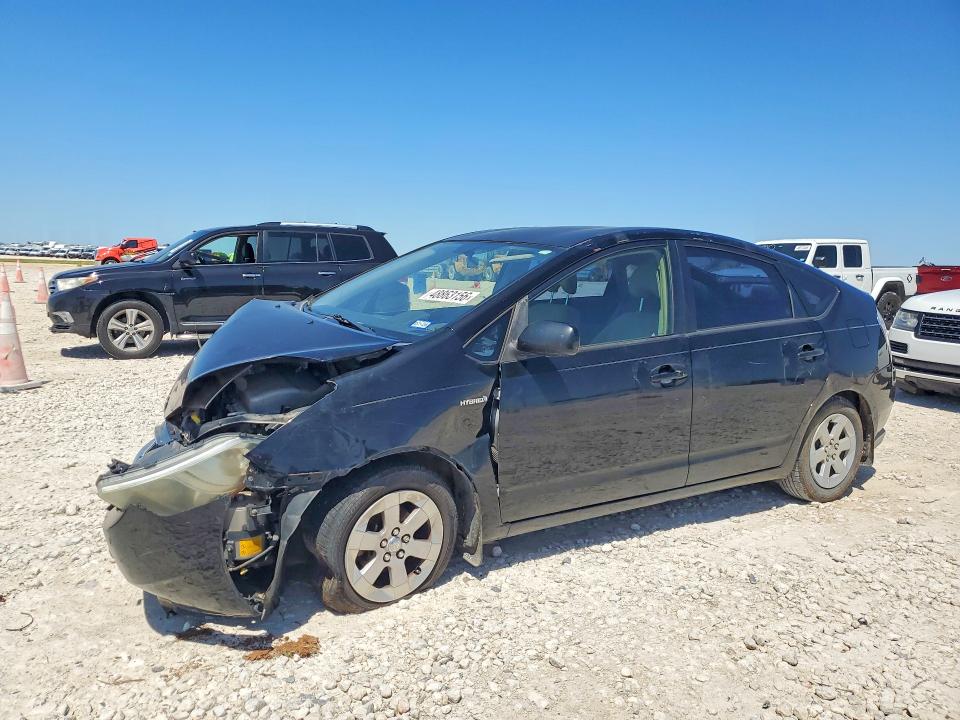 2007 Toyota Prius VIN JTDKB20UX77688978 COPART salvage auction — FRONT END, Tx - Salvage Vehicle Title, sold $70 on 2026-07-16 (photo 1)