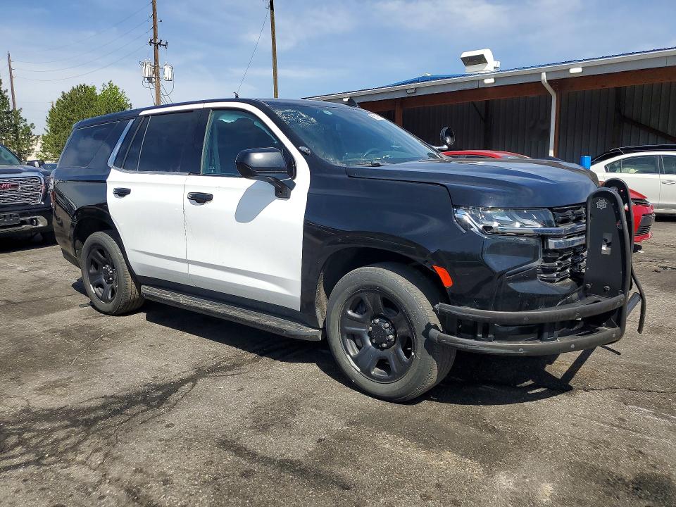 2023 Chev Tahoe VIN 1GBSKLED1PR128886 COPART salvage auction — FRONT END, CO - DIS/DLR/EXP ONLY CLEAN TITLE, sold $6,900 on 2026-07-30 (photo 4)