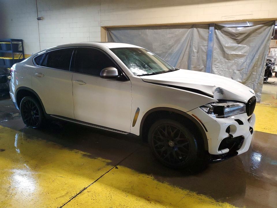 2015 BMW X6 VIN 5UXKU6C5XF0F94310 COPART salvage auction — FRONT END, WV - CERTIFICATE OF TITLE, sold $6,700 on 2026-07-02 (photo 4)