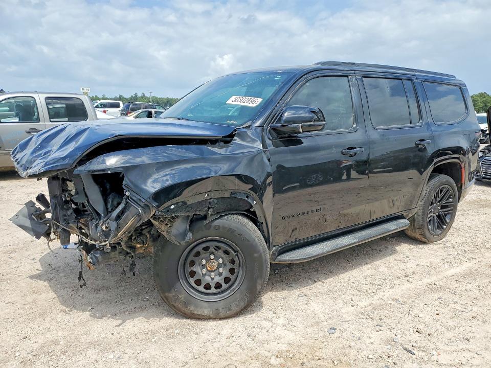 2023 Jeep Wagoneer VIN 1C4SJVBP0PS560452 COPART salvage auction — FRONT END, Al - Cert Of Title-Salvage Title, sold $11,600 on 2026-07-28 (photo 1)