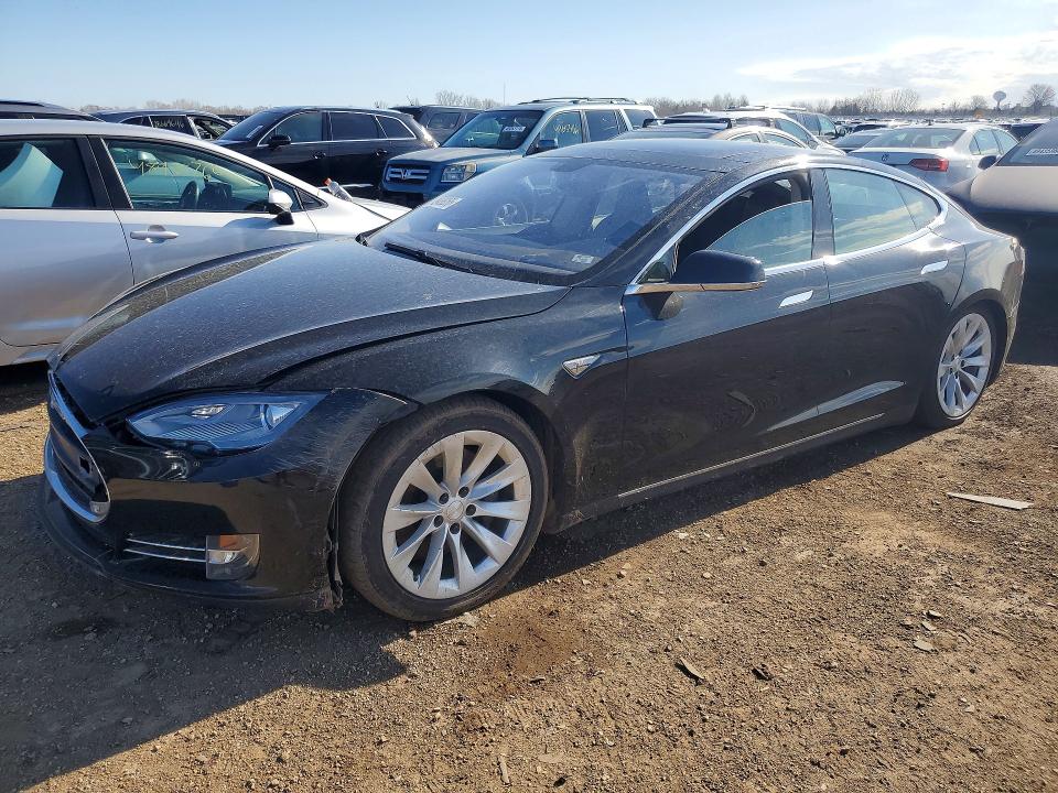 2012 Tesla Model s VIN 5YJSA1CN4CFP03058 COPART salvage auction — FRONT END, Mo - Certificate Of Title (P), sold $4,100 on 2026-07-28 (photo 1)